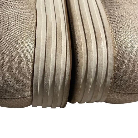 Aerosols Gold Fleck Metallic Shine Zip Up Slip on Sneakers size 10 - Picture 11 of 14